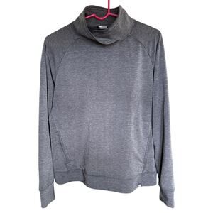 Outdoor Research Aberdeen Sweatshirt Large Gray Stretch Hiking Long Sleeve UPF